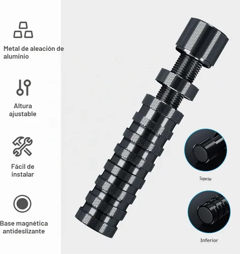 Vista 3 de Soporte de GPU Ausvrkkit, soporte de hundimiento de GPU de 2.75-4.52 pulgadas con lámina antideslizante, soporte de GPU para prevenir el hundimiento