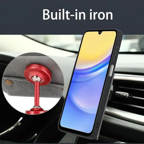 Vista 2 de Funda compatible con OnePlus Nord 2 5G DN2101 DN2103 Kickstand [piel sintética + carcasa + tarjetero] 2 en 1 cubierta magnética negra
