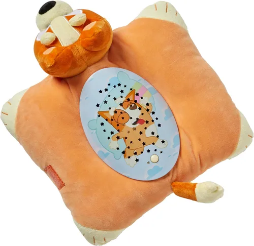 Vista 4 de Pillow Pets 28 cm BBC Studios Bingo Juguete de peluche de animal de peluche suave - Almohada suave para dormir con luz