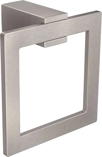 Vista 6 de Moen Kyvos Collection Brushed Nickel Modern Bathroom Hand Towel Ring, BP3786BN (Pack of 2)