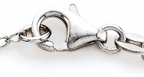 Vista 3 de Finejewelers - Tobillera con cuentas de plata de ley (10.0 in), Metal, no conocido