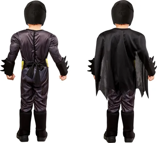 Vista 4 de Rubie's Batman Deluxe Disfraz para niños pequeños