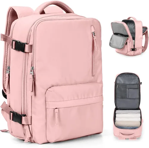 Vista 71 de VGCUB Mochila grande de viaje para trabajo, negocios, mochila para computadora portátil aprobada para vuelo, para mujeres y hombres, mochila
