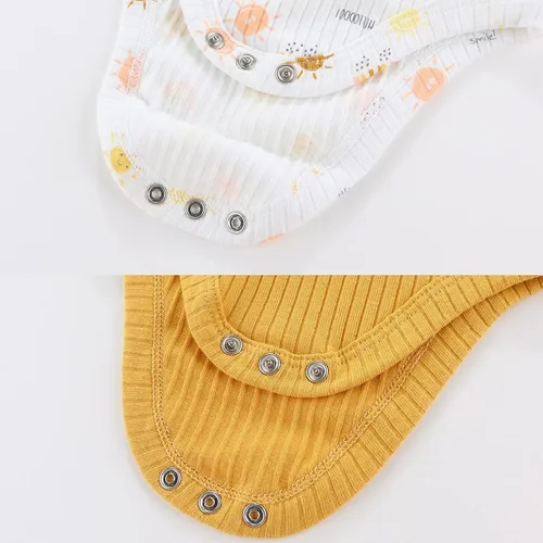 Vista 5 de Body de manga corta para bebé recién nacido, ropa de algodón de una pieza, 5 unidades, 0-12 meses