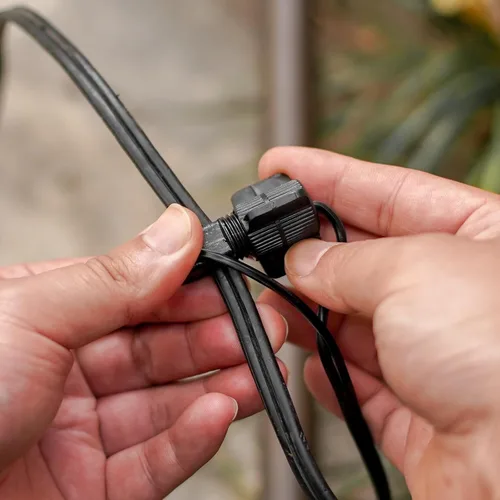 Vista 6 de FastLock Twist Conectores de cable de bajo voltaje para iluminación de paisaje Luces de camino al aire libre 4802-01