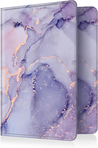 Vista 27 de Fintie - Funda para pasaporte, billetera de viaje delgada con bloqueo RFID, estuche para tarjetas, protector para pasaporte, elementos esenciales