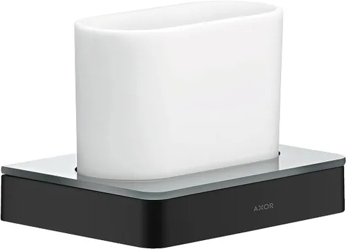 Vista 3 de AXOR Tumbler Easy Install 42834820 - Accesorios modernos de 4 pulgadas en níquel cepillado, 42834820