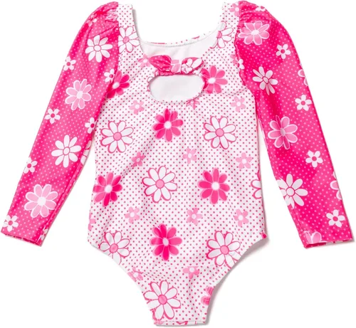 Vista 3 de Disney Minnie Mouse - Traje de baño de una pieza para niñas pequeñas y grandes