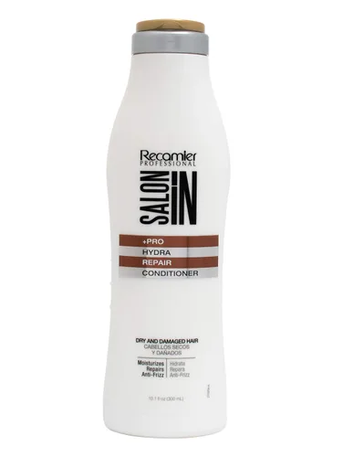 Vista 6 de RECAMIER Champú sin sal Reparación y Ultra Hidratación Acondicionador Set de Tratamiento Capilar 10.1oz +2 Nano Keratina Shots