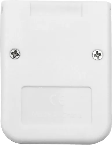 Vista 5 de Aisicondan - Tarjeta de memoria de alta velocidad de 128 MB 2043 bloques compatible con Nintendo Gamecube y Wii Console Kits de accesorios - Blanco