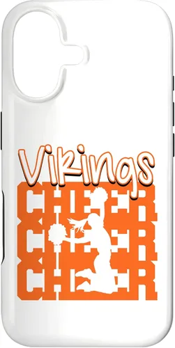 Vista 32 de Vikings Cheer Back to School Cheerleading Spirit O Case for iPhone 16