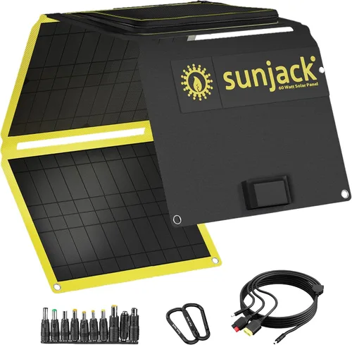Vista 11 de SunJack - Panel solar plegable e impermeable de 15 vatios
