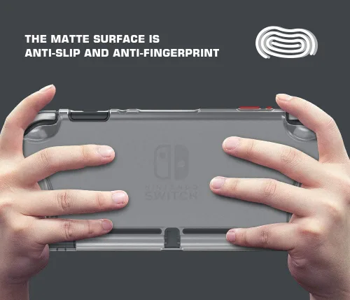 Vista 6 de GameSir - Carcasa protectora para Nintendo Switch Lite translúcida antigolpes antiarañazos