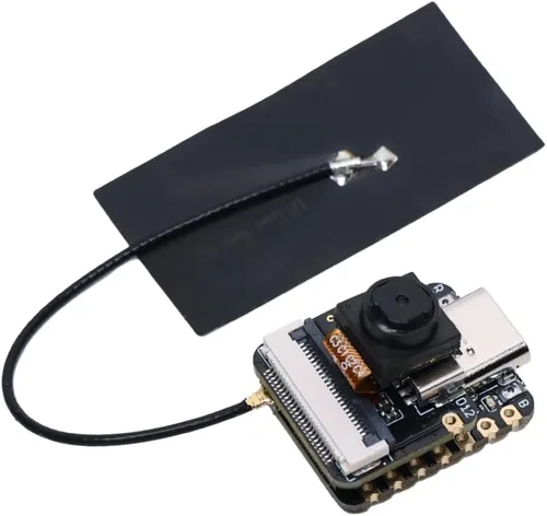 Vista 7 de Seeed Studio XIAO ESP32 S3 Sense - Wi-Fi de 2.4 GHz, BLE 5.0, sensor de cámara OV2640, micrófono digital, PSRAM de 8 MB, flash de 8 MB, carga