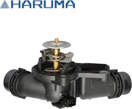 Vista 7 de HARUMA 11537509227 Conjunto de carcasa del termostato del refrigerante del motor 1999-2006 para BMW 323Ci 323i 325i 325Xi 528i 530i X3 X5 Z3 Z4
