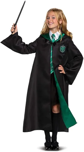 Vista 6 de Harry Potter Robe Official Hogwarts Wizarding World Costume Robes Deluxe Kids Size Dress Up Accessory