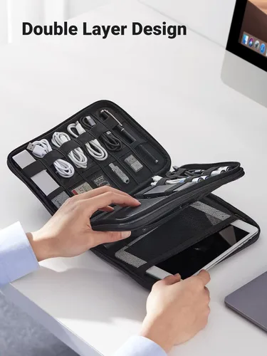 Vista 8 de UGREEN Paquete de estuche para auriculares con bolsa organizadora de viaje