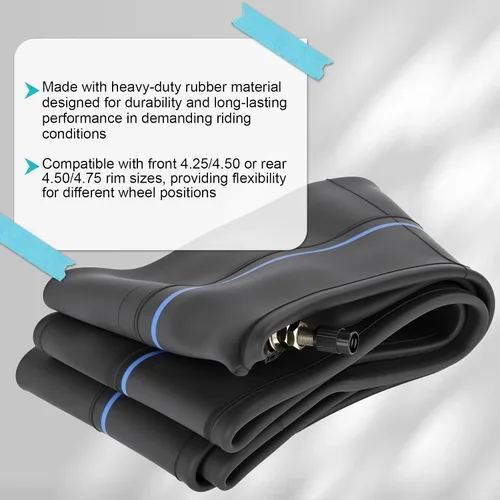 Vista 6 de Tubo interior 120/90-17 TR4 - Vástago de válvula recto, compatible con varios tamaños de neumáticos