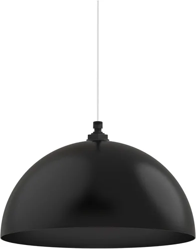 Vista 48 de Steel Lighting Co. Melrose - Lámpara colgante Montada en el techo Cúpula redonda de 18 pulgadas Estilo moderno contemporáneo de granja