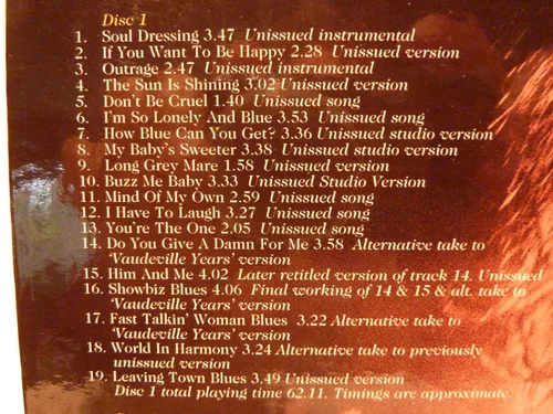 Vista 3 de Showbiz Blues 1968-1970