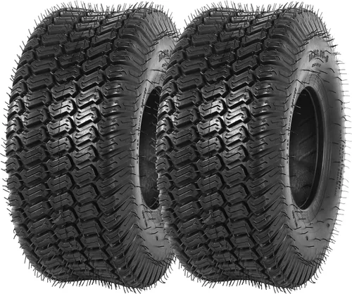 Vista 12 de AR-PRO (2-Pack) Neumáticos para cortacésped de 13X6.50-6, neumático de repuesto de 13X6.5-6 para tractor de césped, neumático para cortacésped sin