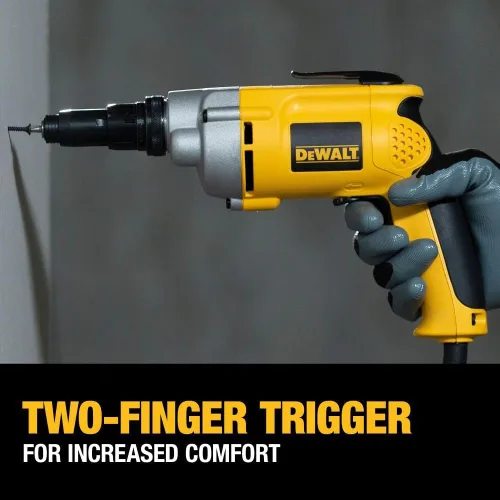 Vista 8 de DEWALT Drywall Screw Gun, 6.5-Amp (DW268), Yellow