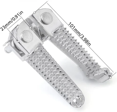 Vista 2 de Motorbike Pedal Foot Rests Footrests For YAMAHA XSR700 XSR900 For TDM For Tracer 700 900 For GT For FJR1300 For XJ6 XJR1300 For Rider Foot Rests