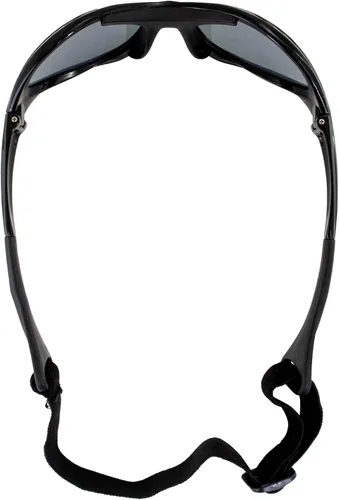Vista 4 de Hurricane Eyewear Gafas flotantes polarizadas para motos acuáticas de categoría 4, marcos acolchados negros con revestimiento antivaho