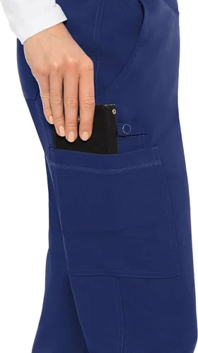 Vista 4 de Med Couture Touch Yoga 2 - Pantalón de bolsillo tipo cargo para mujer