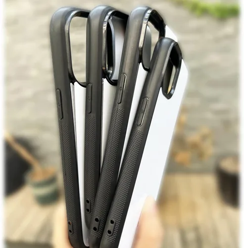 Vista 3 de JUSTRY 5 fundas para teléfono de sublimación a granel compatibles con iPhone 14 Pro Max, 6.7 pulgadas (2022), fácil de sublimar, funda