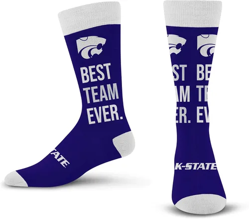 Vista 39 de For Bare Feet NCAA Unisex Best Team Ever Crew Sock Ncaa