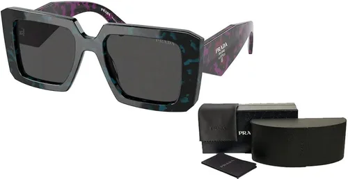 Vista 3 de Prada PR23YS CONCEPTUAL Rectangle Sunglasses For Women+ BUNDLE With Designer iWear Eyewear Kit