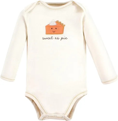 Vista 7 de Touched by Nature baby-girls Organic Cotton Long-sleeve Bodysuits