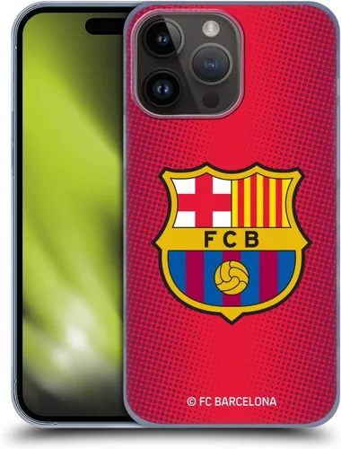 Vista 11 de Head Case Designs Funda rígida con licencia oficial del FC Barcelona Black Crest compatible con Apple iPhone 15 Pro Max