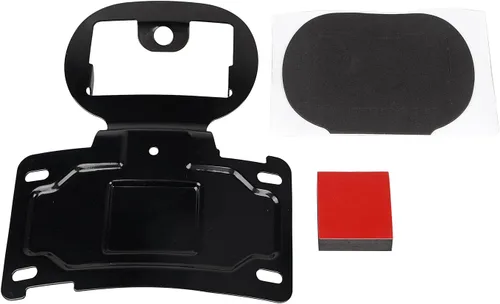 Vista 6 de Soporte de reubicación de placa de matrícula negro para Harley Touring Electra Glide Road Glide 2014-2023
