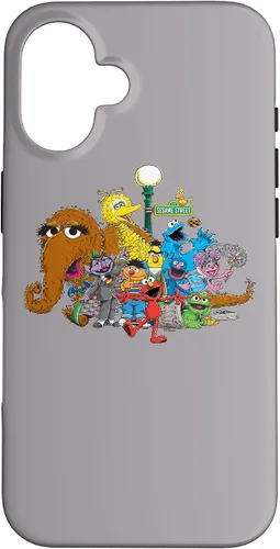 Vista 32 de Sesame Street Carcasa Group Street Light para iPhone 17