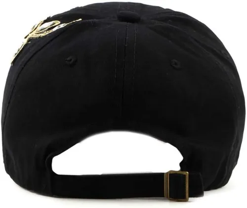 Vista 4 de Gudessly Bling - Gorra de béisbol para mujer, diseño de flores, con diamantes de imitación, ajustable, de mezclilla
