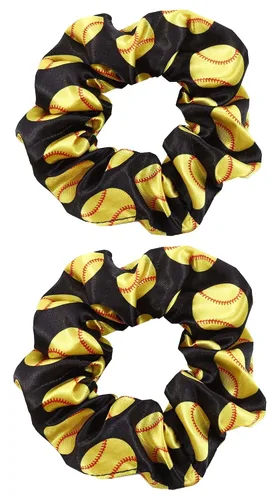 Vista 8 de Bandas elásticas para el pelo de fútbol para mujeres y niñas, accesorios para el pelo de fútbol, accesorios elásticos para cola de caballo, paquete