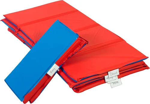 Vista 13 de Children's Factory Alfombrillas para siesta de 1 pulgada de grosor para niños pequeños para preescolares y guarderías, cómoda y suave, almohadilla