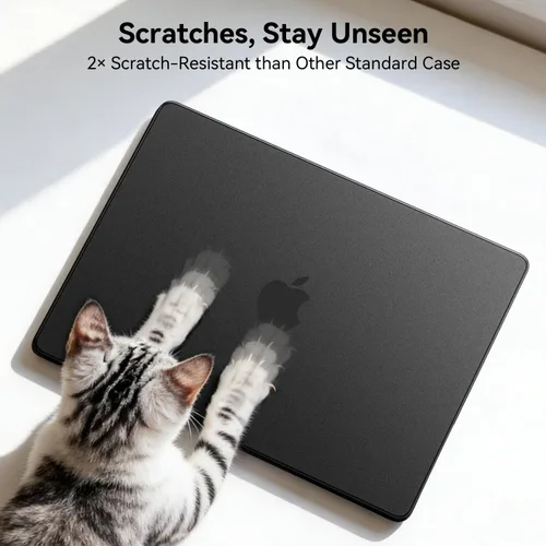 Vista 3 de EooCoo Funda para MacBook Pro de 14 pulgadas M5-M1 Pro/Max 2026-2021