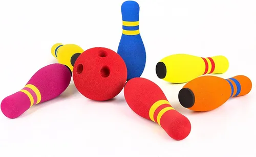 Vista 8 de Kidoozie Juego de bolos de seis pines