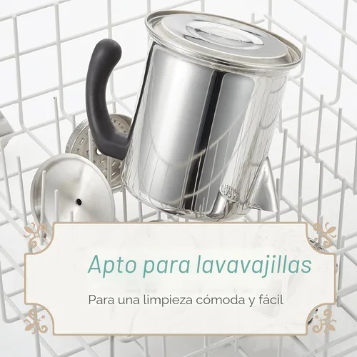 Vista 6 de Farberware Classic Yosemite - Percolador de café de acero inoxidable, 8 tazas, color plateado