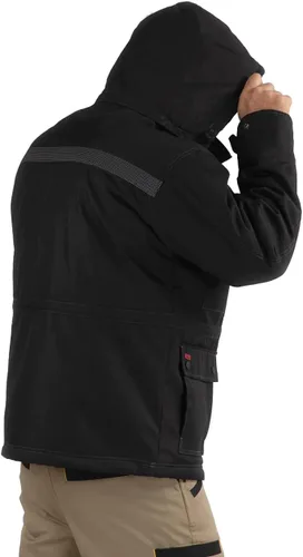 Vista 8 de Cat Mens Big and Tall Heavy Insulated Parka Regular and Big Tall Sizes