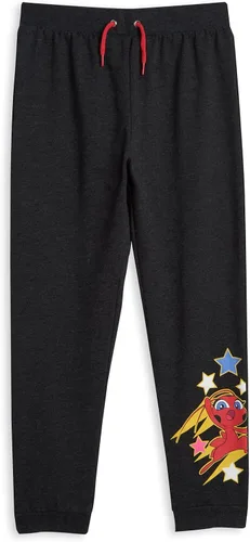 Vista 3 de Miraculous Ladybug Ruffled High Low T-Shirt & French Terry Pant Set