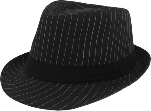 Vista 2 de EBYTOP Disfraz de Halloween de los años 20 para hombre, disfraz de gángster de Gatsby y accesorios