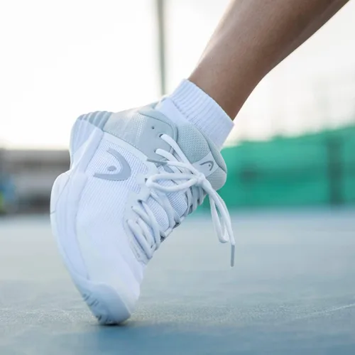 Vista 4 de HEAD Tenis Revolt EVO 2.0 para mujer, BlancoGris, 6.5