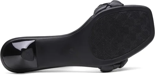 Vista 5 de DREAM PAIRS Zapatos de tacón de aguja para mujer, punta cuadrada abierta, cómodos, tacones bajos para gatito, sandalias de vestir sexy, para fiesta
