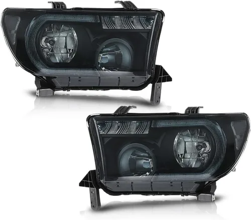 Vista 21 de CROSSDESIGN Conjunto de faros LED, carcasa negra con lente transparente