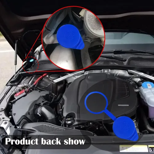 Vista 4 de Tapa de depósito de líquido para limpiaparabrisas - KT1Z17632A, CP9Z-17A605-A, repuesto para Ford Focus 2012-2018