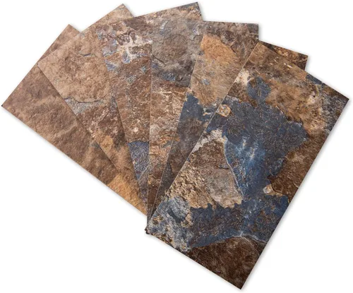 Vista 17 de Art3d Paquete de 102 protectores contra salpicaduras para despegar y pegar Piedra natural blanca